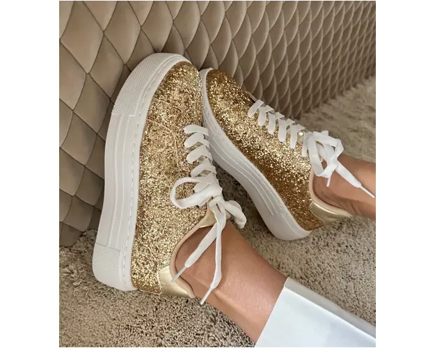 Pantofi Sport Liber Aurii