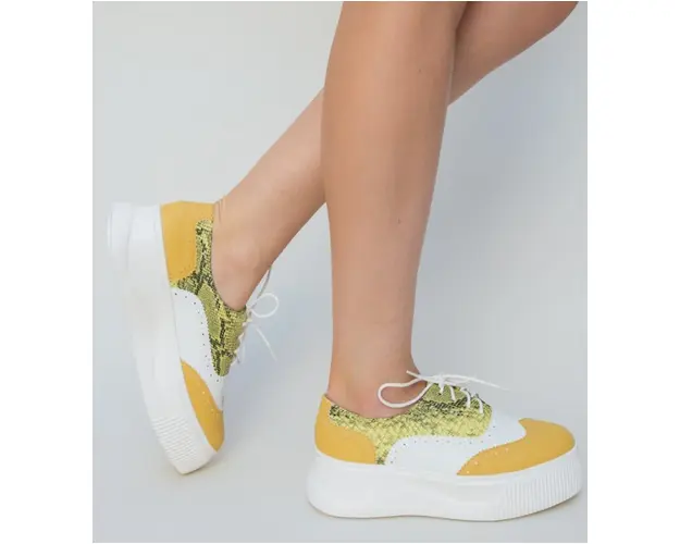 Pantofi Sport Tofer Galbeni