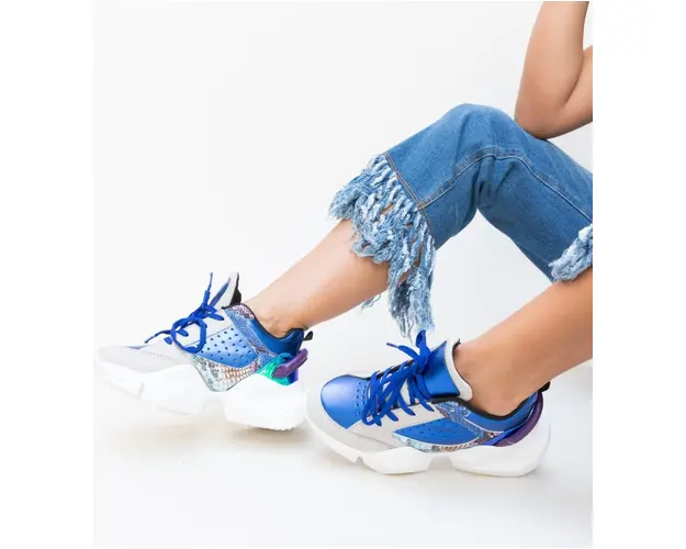 Pantofi Sport Vicent Albastri