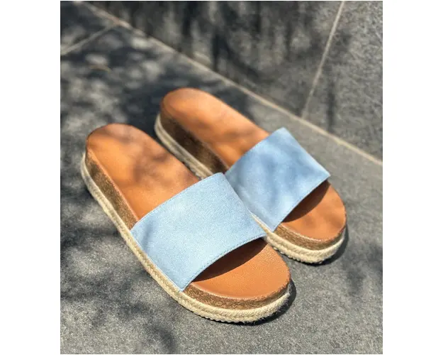 Papuci dama Andy Albastri