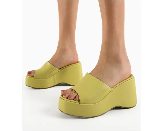 Papuci dama Azura Verzi