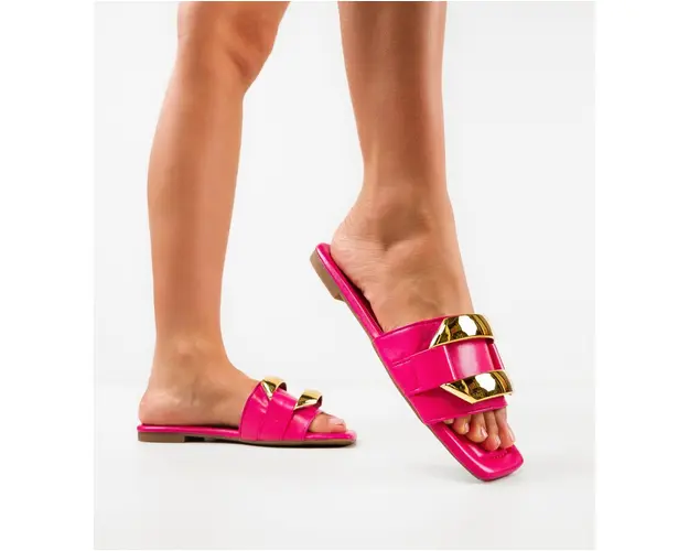 Papuci dama Benny Fuchsia