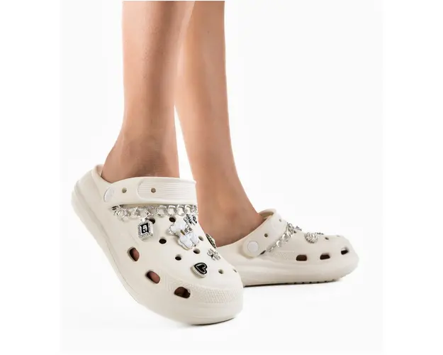 Papuci dama Bravny Albi