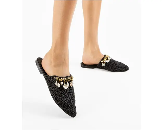 Papuci dama Brimlock Negri