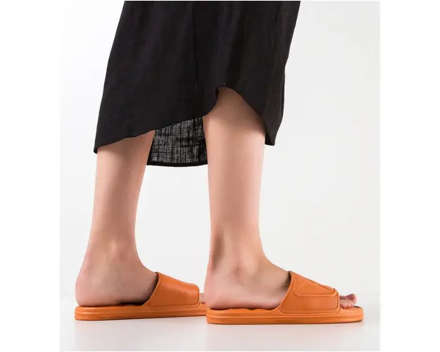 Papuci Dama Evasa Portocalii