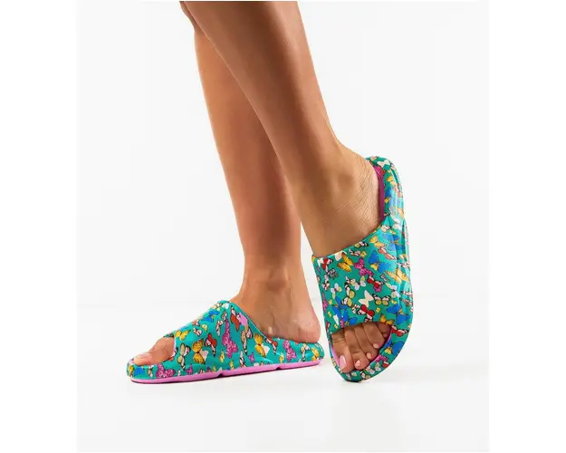 Papuci dama Fluture Roz