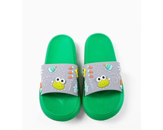 Papuci dama Frog Verzi