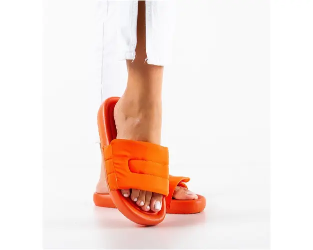 Papuci dama Gleo Portocalii