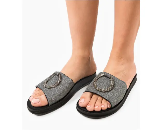 Papuci dama Henri Gri