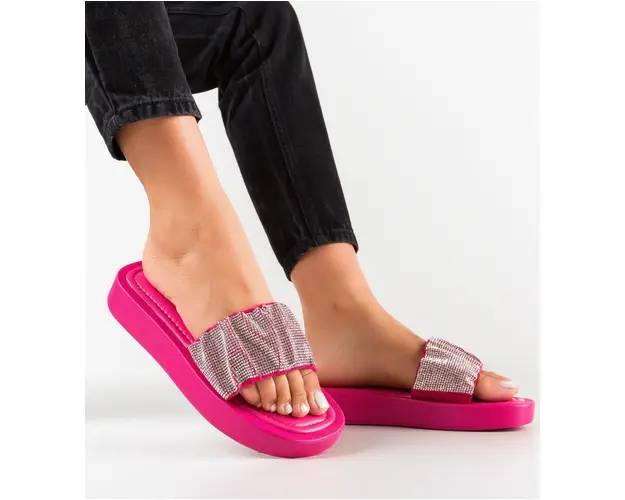 Papuci dama Lennox Fuchsia