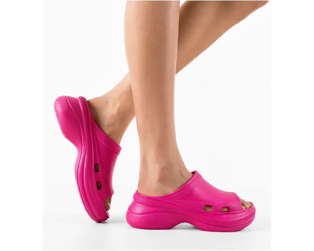 Papuci dama Lin Fuchsia