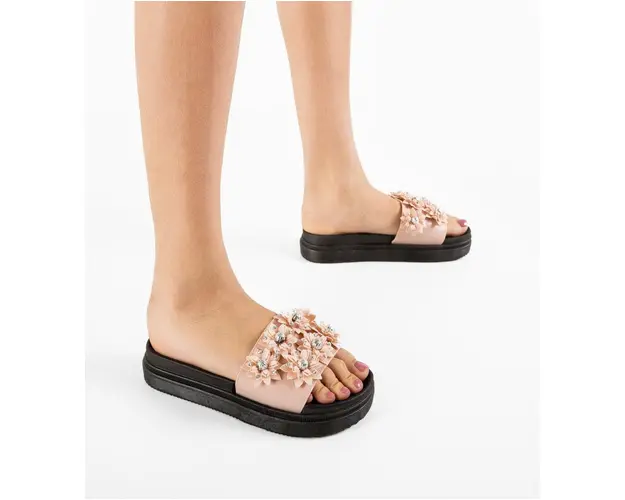 Papuci dama Luban Roz