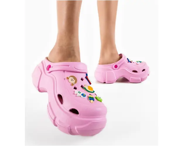 Papuci dama Melkodo Roz
