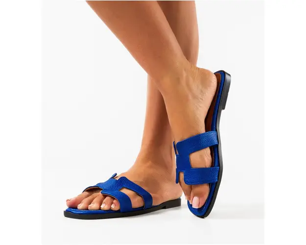 Papuci dama Mermosa Albastri