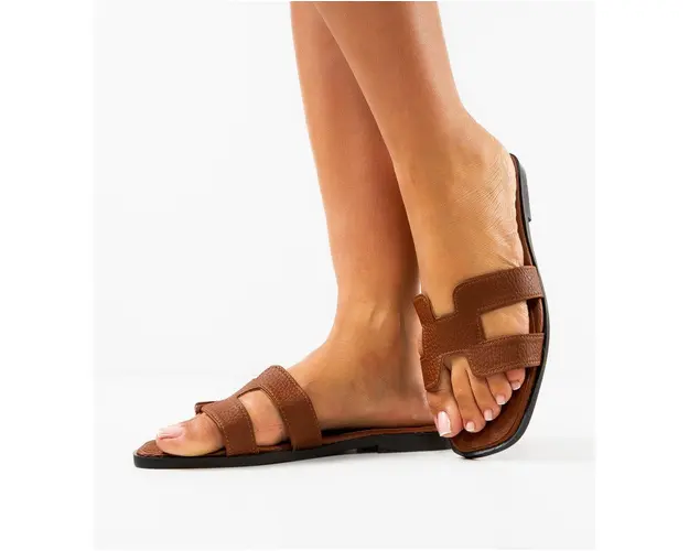 Papuci dama Mermosa Camel