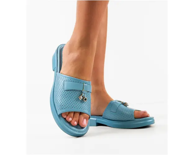 Papuci dama Rufus Albastri