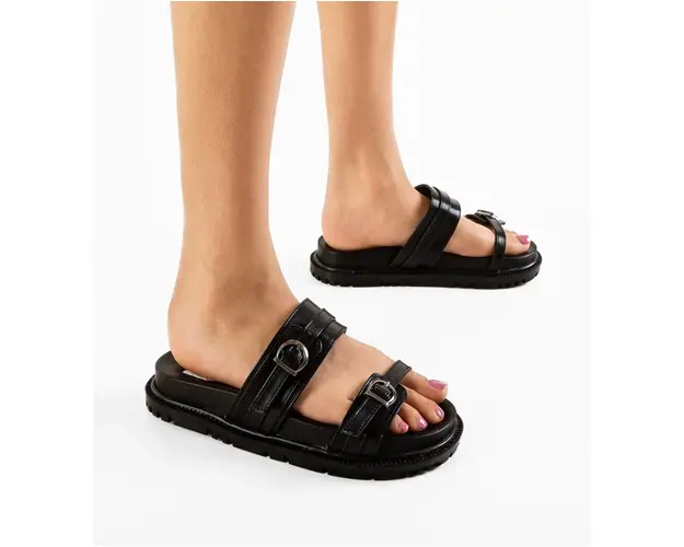 Papuci dama Vorjeer Negri