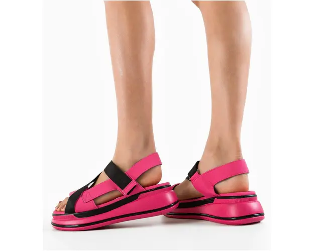Platforme dama Corfu Fuchsia