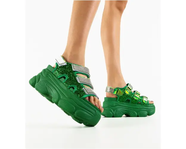 Platforme dama Galatea Verzi