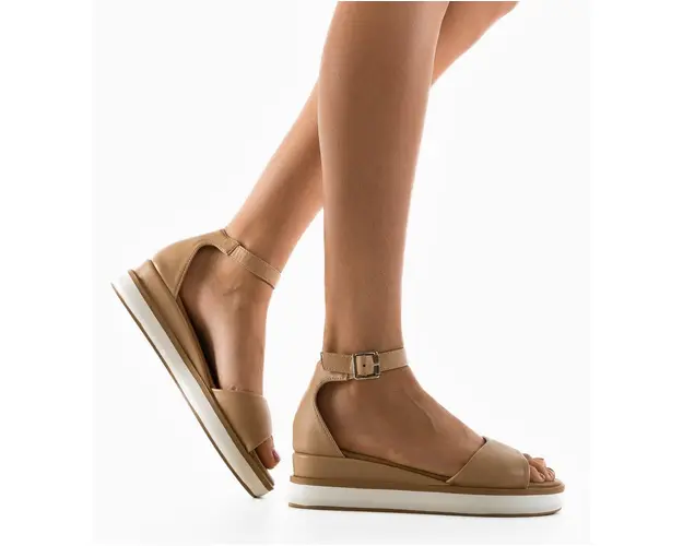 Platforme dama Volos Bej