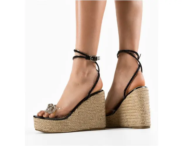 Platforme dama Zoya Negre