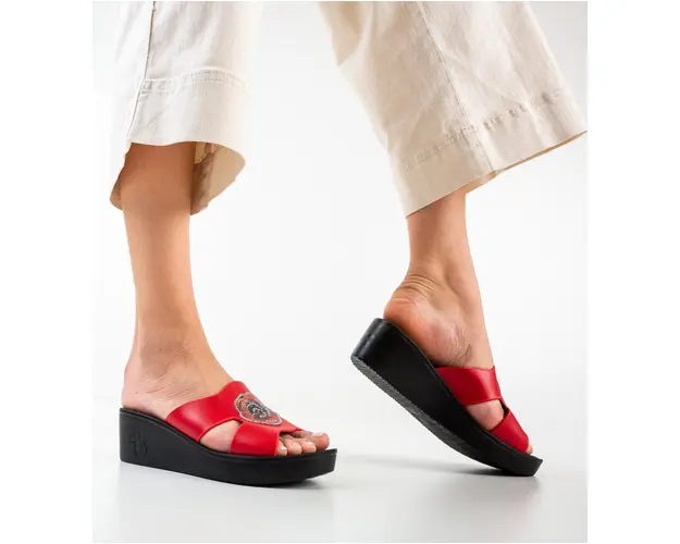 Platforme Rose Rosii