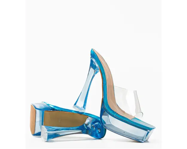 Saboti dama Woody Albastri