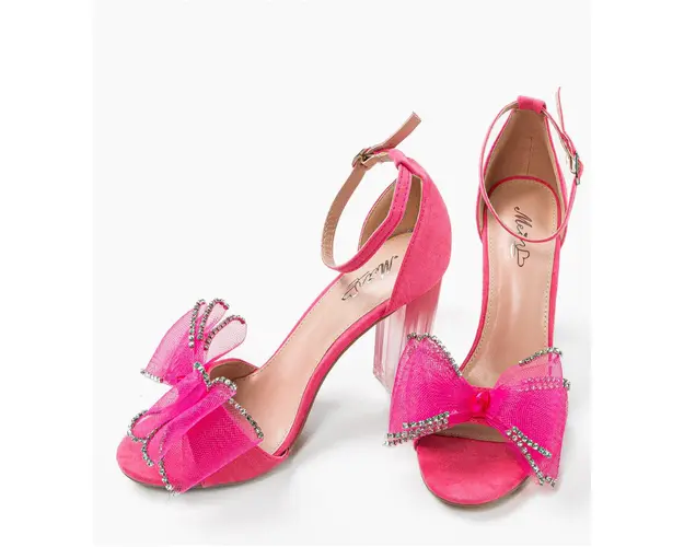 Sandale cu toc Baloo Roz