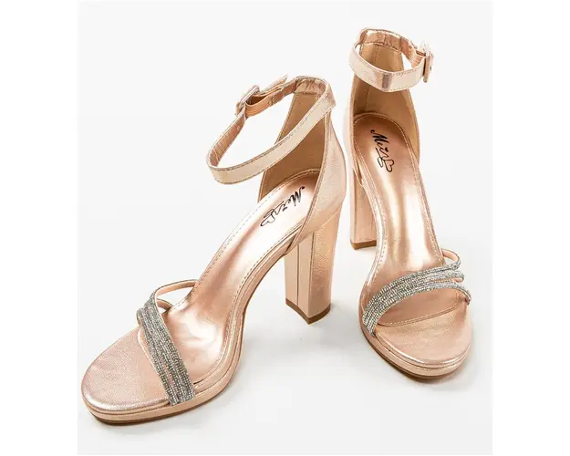 Sandale cu toc Brennan Bronze