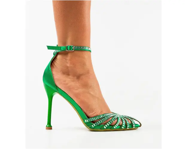 Sandale cu toc Castellano Verzi