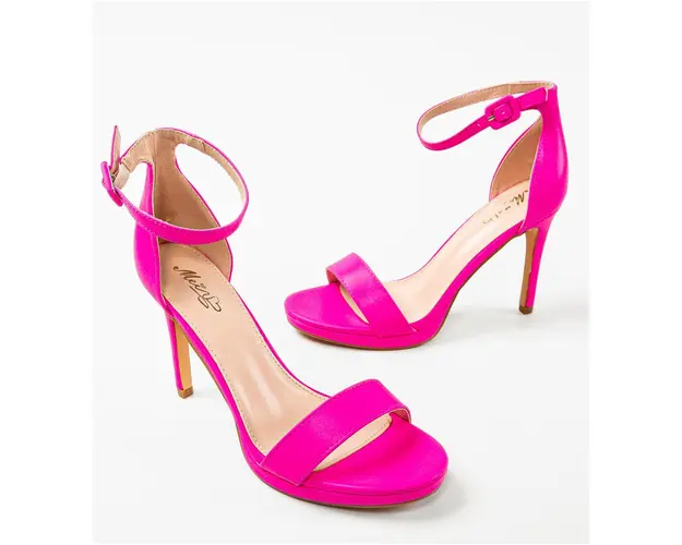 Sandale cu toc Layla Roz