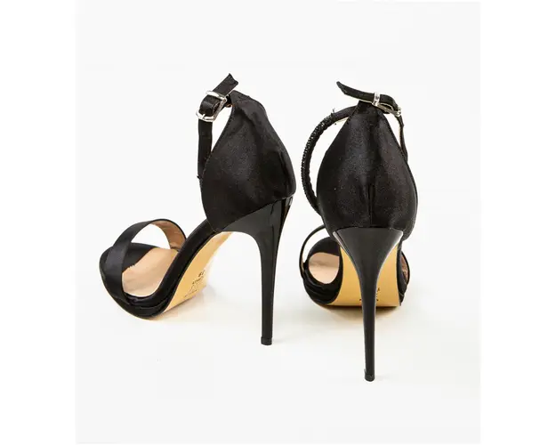 Sandale cu toc Lopakam Negre