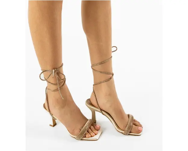 Sandale cu toc Lucien Bej