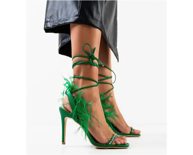 Sandale cu toc Philippa Verzi