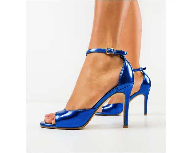 Sandale cu toc Schuchard Albastre