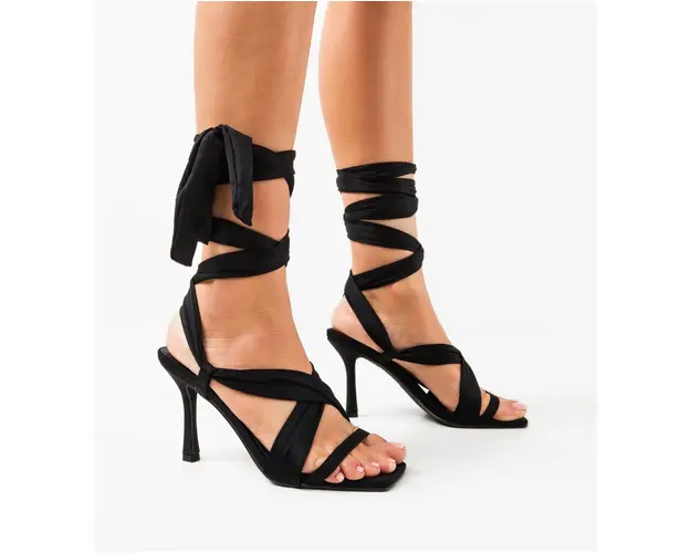 Sandale cu toc Septembe Negre