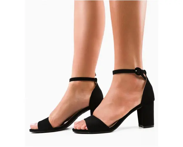 Sandale cu toc Sharmila Negre