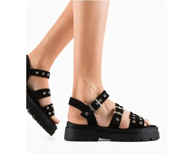 Sandale dama Agrinio Negre