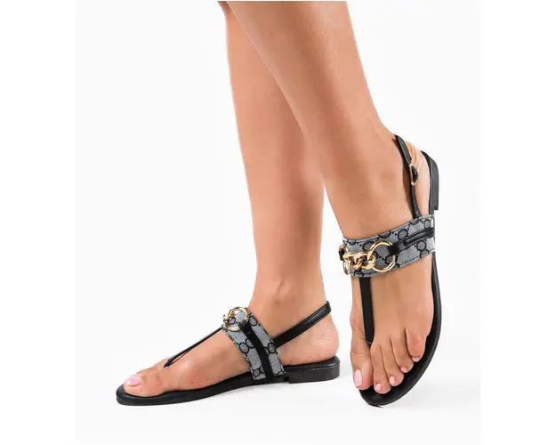 Sandale dama Amela Negre