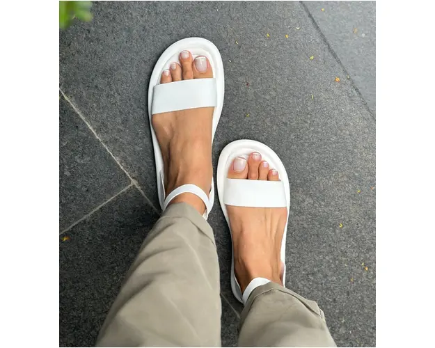 Sandale dama Banner Albe