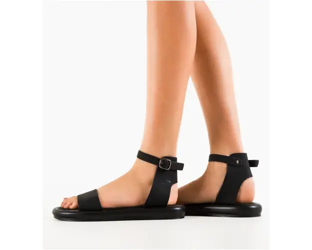 Sandale dama Banner Negre