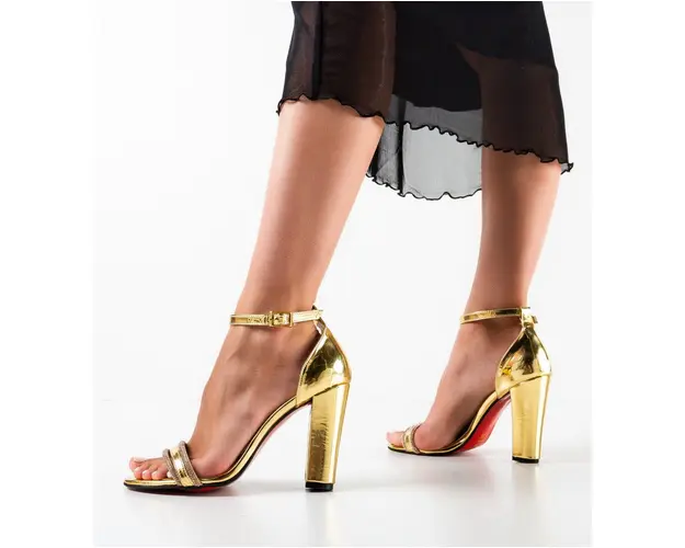 Sandale dama Benre Aurii