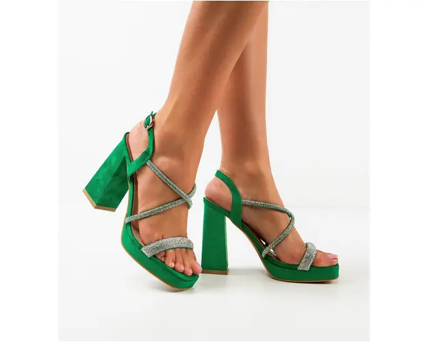 Sandale dama Boots Verzi