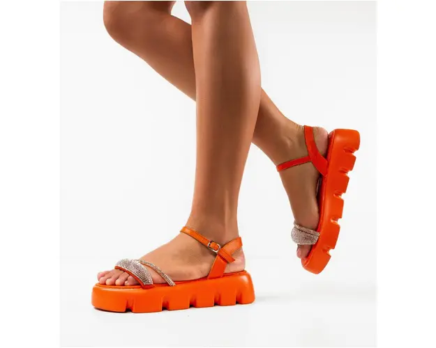 Sandale dama Bryant Portocalii