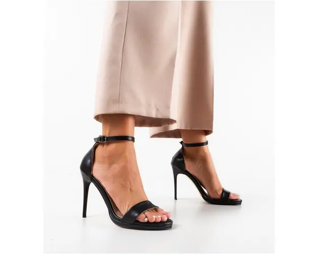 Sandale dama Cesare Negre