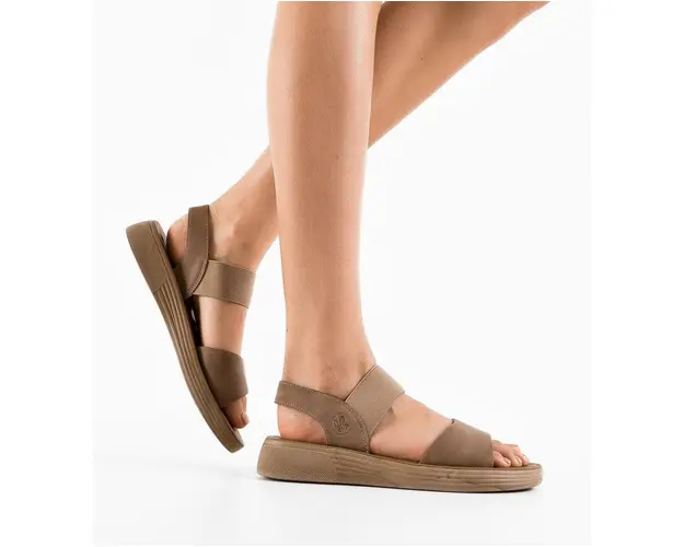 Sandale dama Crescen Khaki