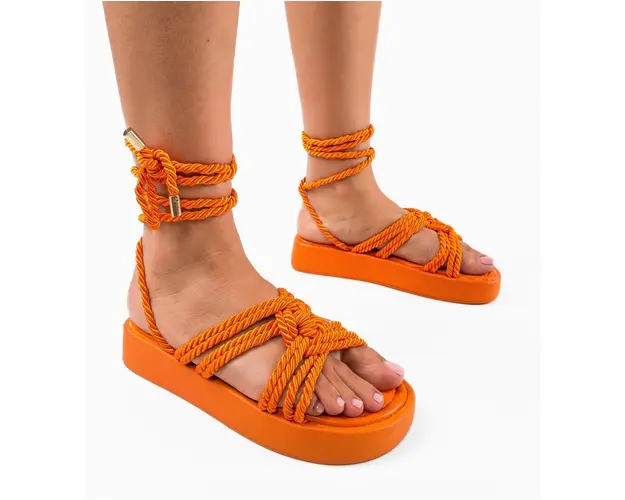 Sandale dama Dagn Portocalii