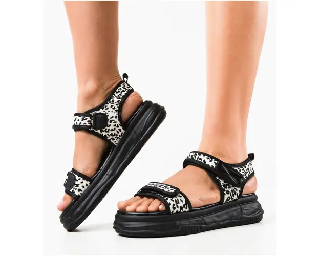 Sandale dama Elektra Negre