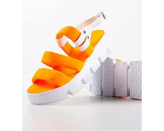 Sandale dama Eximia Portocalii