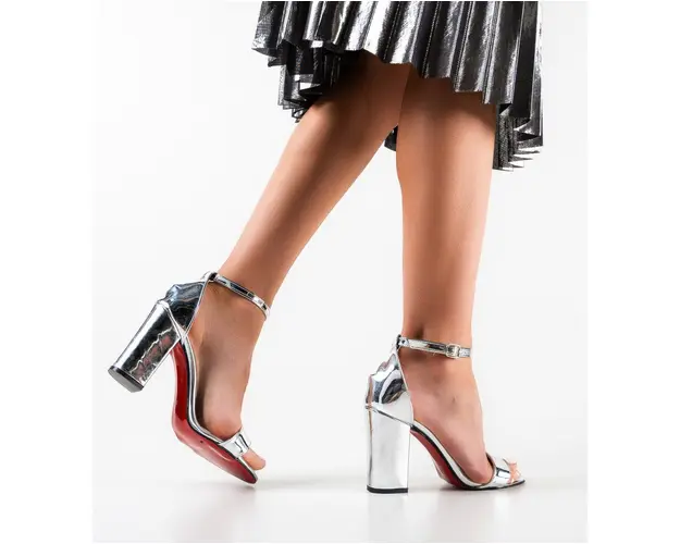 Sandale dama Fardick Argintii